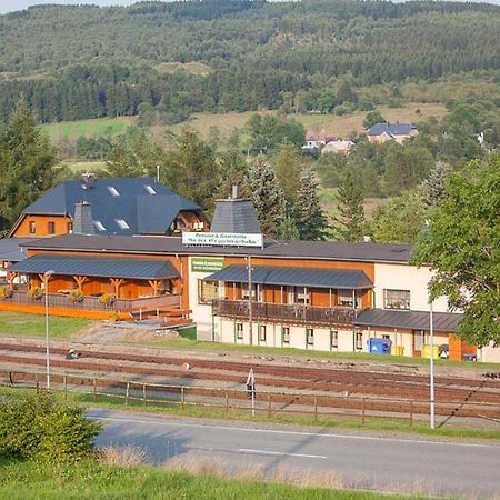 Pension An Der Erzgebirgsbahn Oberwiesenthal Exteriör bild