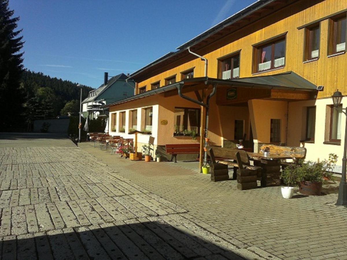 Pension An Der Erzgebirgsbahn Oberwiesenthal Exteriör bild